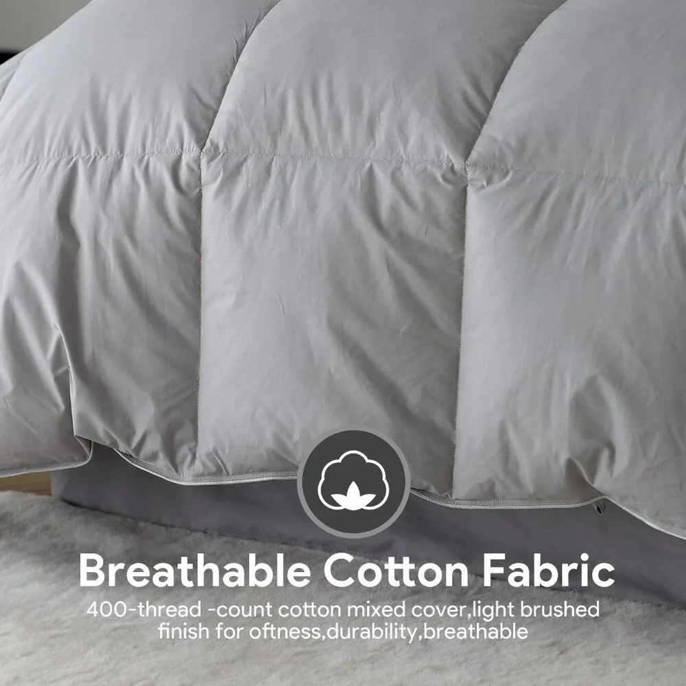 Cal King New Original Packaging - Cotton Comforter - Down and Feather Duvet
